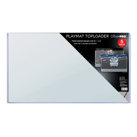 Ultra Pro: UP85844 24" x 13.5" Playmat Toploader 5ct