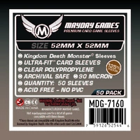 Mayday - Premium "Kingdom Death Monster" Card Sleeves (52 X 52mm) (50/pack)