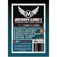 Mayday - Premium "Everdell Mini Compatible" Sleeves (44 X 63 MM)  (50/pack)