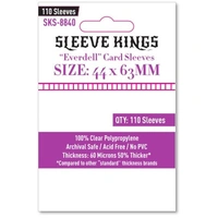 Sleeve Kings Board Game Sleeves "Everdell Mini Compatible" Sleeves (44mm x 63mm) (110 Sleeves per Pack)