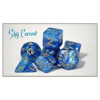 Halfsies Dice - Sky Current Set 7