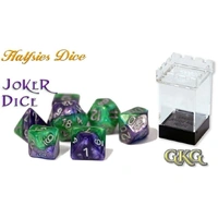 Halfsies Dice - Joker with Upgraded Dice Case