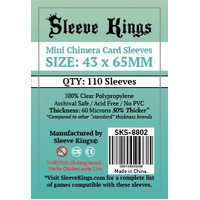 Sleeve Kings Board Game Sleeves Mini Chimera (43mm x 65mm)  (110 Sleeves Per Pack)