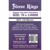 Sleeve Kings Board Game Sleeves Magnum "Lost Cities" (70mm x 110mm) (110 Sleeves Per Pack)