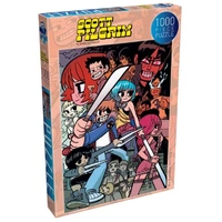 Renegade Games Puzzle Scott Pilgrim #4-  Colourful Collage 1000 pieces