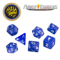 Power Rangers RPG - Blue Dice Set