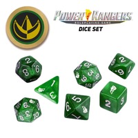 Power Rangers RPG - Green Dice Set