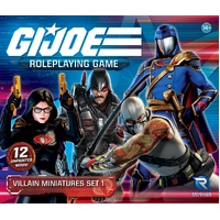 GI JOE Roleplaying Game Villain Miniatures Set 1