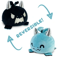 Reversible Plushie - Dragon Blue/Black