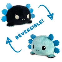 Reversible Plushie - Axolotl Blue/Black