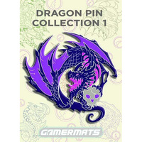 GamerMats: Black Dragon from Dragons Pin Set 1