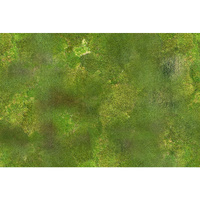 GamerMats: Grassy Terrain - XL Wargame Mat - 36" x 72