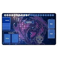 GamerMats: Digimon Compatible Black Dragon - Playmat