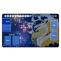 GamerMats: Digimon Compatible White Dragon - Playmat