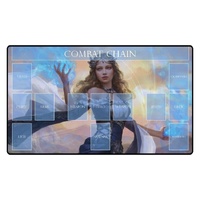 GamerMats: Blue Mage Flesh and Blood Compatible Zone Mat - Playmat