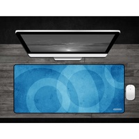 GamerMats: Blue Circles - Deskmat