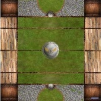 GamerMats: Guild Ball Compatible Field - Wargame Mat - 36" x 36