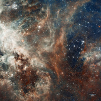 GamerMats: Nebulus - Wargame Mat - 36" x 36