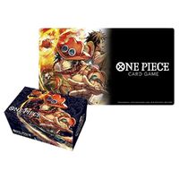 One Piece Card Game: Playmat & Storage Box Set – Portgas D. Ace