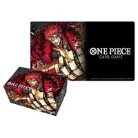 One Piece Card Game: Playmat & Storage Box Set – Eustass Captain Kid