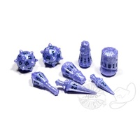 PolyHero Dice - Warrior 8 Dice Set Wraith Knight