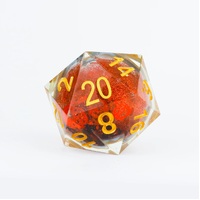 Sirius Dice - Halloween Snowglobe Large D20