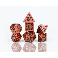 Sirius Dice - Illusory Metal - Copper Dice Set 7