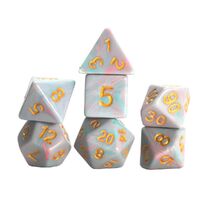 Sirius Dice - Teal Unicorn Dice Set 7