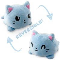 Reversible Plushie - Russian Blue Cat