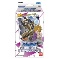 Digimon Card Game: Starter Deck Display – Venomous Violet