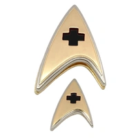 Star Trek Discovery Enterprise Badge and Pin Set Medical