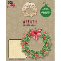 Incredibuilds Christmas Holiday Collection Wreath