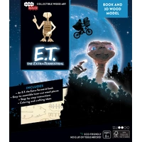 Incredibuilds ET the Extra Terrestrial Book and 3D Wood Model