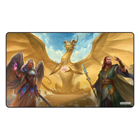 GamerMats: Gold Lotus Dragon - Playmat