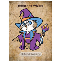 GamerMats: Hoots the Wizard Pin