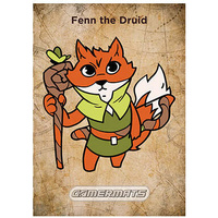 GamerMats: Fenn the Druid Pin