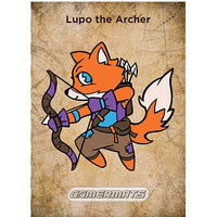 GamerMats: Lupo the Archer Pin