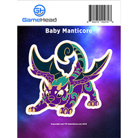 GamerMats: Baby Manticore - Sticker