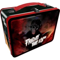 Tin Carry All Fun Lunch Box Friday the 13th