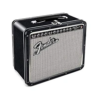 Tin Carry All Fun Lunch Box Fender Amp