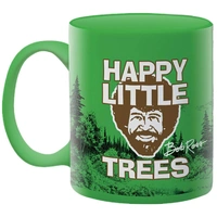 Bob Ross Happy Little Trees Coffee Mug