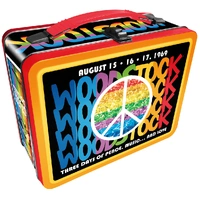 Tin Carry All Fun Lunch Box Woodstock