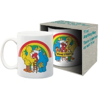 Coffee Mug Sesame Street Cast