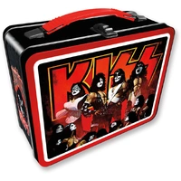 Tin Carry All Fun Lunch Box KISS