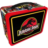 Tin Carry All Fun Lunch Box Jurassic Park