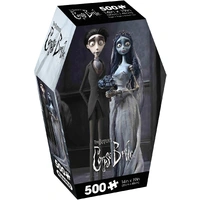 Aquarius Puzzle Tim Burtons Corpse Bride Coffin Box Puzzle 500 pieces