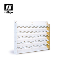 Vallejo - Accessories - Wood Wall Mounted Paint Display