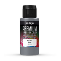 Vallejo - Premium Colour - Steel 60 ml