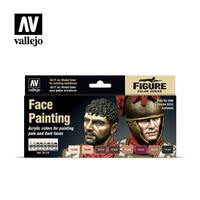 Vallejo Model Colour - Face Painting Set (8) by Jaume Ortiz Old Formulation