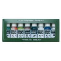 Vallejo Model Colour - Building Set 8 Colour Set Old Formulation